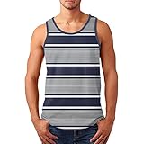 KGLHTYU Herren Sommer Sport Tank Top Rundhals Ärmellos Unterhemd Herren Tank Top Slim Fit Sleeveless Muskelshirt T Shirts Muskel Shirts 3D Drucken Kurzarm Laufshirt Sommer Trägershirt W