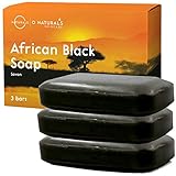 Afrikanische schwarze Seife African Black Soap gesamt 339g Natürliche Sheabutter Riegel Seife Feuchtigkeitsspendend Vegan Hand Körper Gesicht Seife Akne problematische Haut Männer F