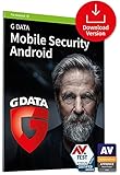 G DATA Mobile Security Android 2020, 1 Gerät - 1 Jahr, Aktivierungscode per Email, Antivirus für Tablet / Smartphone, Made in Germany