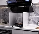 Spritzschutz Herd Oil Splatter Proof Baffle Faltbare Splatter Guard Herd Wärmeisolationsplatte Küche Kochwerkzeug Cooking Baffle Plate Einteiliger Edelstahl Spritzschutz Küche Rückwandschutz(C