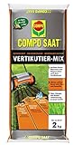 COMPO SAAT Vertikutier-Mix, Rasensamen, Rasendünger und Bodenaktivator, 2 kg, 66 m²