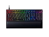 Razer BlackWidow V3 Pro (Green Switch) - Kabellose Gaming Tastatur mit mechanischen Schaltern (Taktil & klickend, Handballenauflage, Medientasten, RGB Chroma) QWERTZ | DE-Layout, Schw