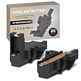 Motorkohlen 2Stk Kohlebürsten Ersatz für Whirlpool Bosch 00151613 481236248004 Kohlen Zubehör für Motor W