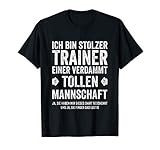 Lustiges Volleyball Coach Fußball Bester Trainer Geschenk T-S