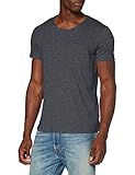 edc by ESPRIT Herren 990CC2K306 T-Shirt, 014/ANTHRACITE 5, XXL