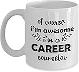 Karriereberater Becher Wertschätzung Beste lustige Geschenkidee für Job Office Neuheit Wortspiel Kaffee Teetasse Tolles Geschenk für Karriereberater Geschenk