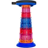 YIPUTONG Einziehbarer Klapphocker Outdoor Teleskophocker mit Tragfähigkeit von 250 kg, Campinghocker Klapphocker Faltbar Zusammenklappbar Hocker für Camping Angeln W