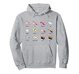 Sushi Restaurant Japanischer Koch Fisch Foodie Food Lover Pullover H