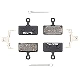 MEXITAL 2 Paar Scheibenbremsbeläge Bremse für Shimano Deore M610 M615 M6000 SLX M666 M675 M7000 XT M785 M8000 Saint BR-M820 XTR M960 M985 M987 M988 M9000 M9020 Alfine BT-S700 RS785 RS685