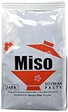 Shinjyo Aka Miso – dunkle Miso-Suppenpaste aus Japan – Ideal zum Kochen von Misosuppe oder zum Würzen von Marinaden und Glasuren für Fleischgerichte – 1 x 500 g