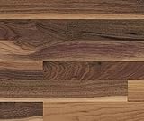 HORI® Quick Parkett 400 Nussbaum Schiffsboden 3-Stab versiegelt I für 24,83 €/m²