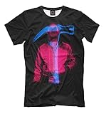 Ryan Gosling T Shirt Drive Movie Tee HQ Print Hammer Men T-Shirt 100% Cotton Sleeve Shirt Black S