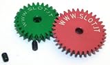 Schrägzahnrad für Anglewinder für Achse 3/32' (Durchm. 2,38 mm), Slot.it, für Slotcar, Typ:26