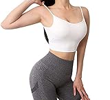 Trainingsweste Weste Wäsche, Big Gitter Haar Yoga Fitness Kleidung, Laufende Schönheit Back Typ Sport BH Stoßfest White-M