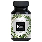 Reines Bor – hochdosierte 3 mg Boron pro Tablette – 365 Tabletten – vegan, natürlich, laborgeprüft & in Deutschland p