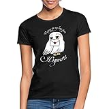 Spreadshirt Harry Potter Hedwig Brief Frauen T-Shirt, M, Schw