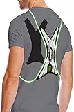 LUMEFIT Reflektorweste mit LED-Beleuchtung – für mehr Sicherheit beim Laufen, Joggen, Fahrrad, Warnweste, Laufw