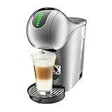 Krups NESCAFÉ Dolce Gusto Genio S Touch KP440E10 Kaffeevollautomat mit Touch-Display für Espresso und andere Getränke, 1500 W, 0,8 l, silb