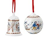 Hutschenreuther 02486-727355-28679 Sammelserie 21 Weihnachtsgaben Glocke/Kugel (1 Set)