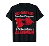 Kosovo Albanien tshirt Tirana Flagge Doppeladler T-S