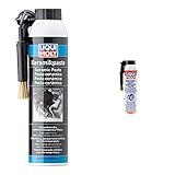 Liqui Moly P000413 3415 Keramikpaste (Pinseldose) 200 ml & P000410 Moly 3074 Bremsen-Anti-Quietsch-Paste (Pinseldose) 200