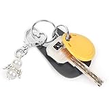 KUIDAMOS Schlüsselanhänger, Schlüsselanhänger im exquisiten Stil mit Mini- -Stil für Partygeschenke(Milchpulver)