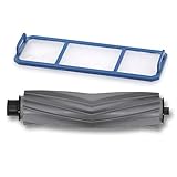 PUHE Staubsauger Ersatzteile Rollbürste Pre Filter Fit für Silbercrest SSR1 Staubsauger Teile Kehrer Hauptbürsten Vorfilter Ersatz Roboter Vakuumteil Staubsaugerzubehö