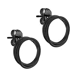 Liebeskind Berlin Damen-Ohrstecker Edelstahl (Black)