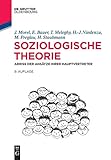 Soziologische Theorie: Abriss der Ansätze ihrer Hauptvertreter (De Gruyter Studium)
