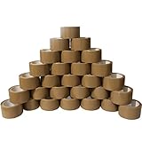 36 ROLLEN KLEBEBAND;PACKBAND;PAKETBAND;BRAUN;OVP;LEISE 66 METER 50 MM BREIT