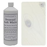 Littlefairs Holzlasur & Farbstoff auf Wasserbasis - Pastel Range (250ml, Sensual Soft White)