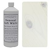 Littlefairs ungiftige Holzlasur auf Wasserbasis - Traditional Range 250ml Sinnliche weiche weiße Holzfarbe für Holz im Innenbereich, einschließlich Türen und Sock