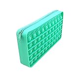 LurcarLE Pop Federmäppchen Fidget Toys-Push Pop Bubble Fidget Sensory Toy, Federmäppchen mädchen Case for School-Simple Sensory Silicone Bubble Toy für Kinder als Schulgeschenk (G7)