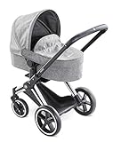 Corolle 9000140770 - Mon Grand Poupon Cybex Puppenwagen, für 36-42cm Puppen, Buggy, 3in1, faltbar, Puppenspielzeug, Puppenmama, ab 3 Jahren, Weihnachtsgeschenk fü