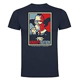 REI ZEN TOLO | Lustige T-Shirts | Krusty Nation T-Shirt 100% Bio-Baumwolle | Spaßkostet T-Shirt | Geek T-Shirts | Krusty T-Shirts | Simpsons T-Shirts | T-Shirt Herren Lustige M