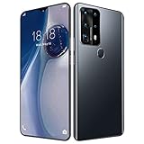 WYCF P40 Plus Smartphone Ohne Vertrag, 6.8' FHD+ Display, Android 10 4G Handy Günstig, 6GB+128GB, 18MP+32MP Kamera, 4800mAh Akuu, Dual SIM Einsteiger Handy,Schw