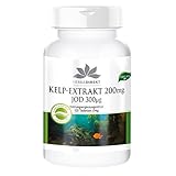 Kelp Extrakt 200mg - 300mcg Jod - 120 Tabletten - Kelp Alg