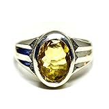 55Carat Herren - Nicht zutreffend Silber Oval Yellow Natürlicher C