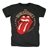 The Rolling Stones 50 Years Männer T-Shirt schwarz L 100% Baumwolle Undefiniert Band-Merch, B