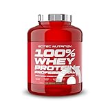 Scitec Nutrition 100% Whey Protein Professional mit extra zusätzlichen Aminosäuren und Verdauungsenzymen, Beinhaltet keinen Zuckerzusatz, 2.35 kg, E