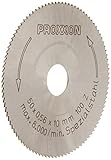 Proxxon 28020 HSS Kreissägeblatt aus hochlegiertem Spezialstahl Ø50mm, fein g