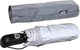 iX-brella First Class Edition – edler Taschenschirm - Auf-Zu-Automatik - groß-stabil-sturmfest (reflektierend)