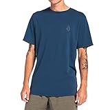 Volcom Herren Stone Tech SST T-Shirt, Rauchblau, XX-Larg