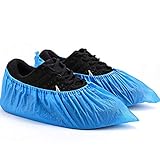 Schuhüberzieher, 100 Stück Wasserdicht Staubdicht Überschuhe für Fußböden Familien, B