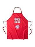 FC Bayern München Grillschürze Mann mit Grill,