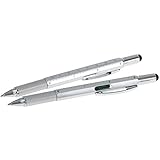 10 x Kugelschreiber Ben für Handwerker mit Wasserwaage Lineal Touchpen inklusive Werbedruck 1-farbig