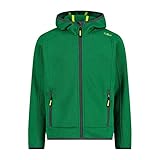 CMP Knit Tech Polyester-Strickfleecejacke Mit Kapuze Fleecejacke für Kinder, Irish Green, EU 92