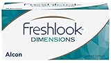 Alcon FreshLook Dimensions Sea Green Monatslinsen weich, 2 Stück / BC 8.6 mm / DIA 14.5 / 0 Diop