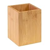 Westmark Utensilienhalter/Küchen-Organizer, eckig, Maße: 13,5 x 10 x 10 cm, Bambus, Tapas + Friends, Hellbraun, 69862270