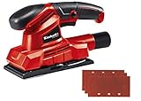 Einhell,4460640,Schwingschleifer AA8TC-OS 1520/1(150W, 24 1-minSchwingzahl, Kletthaftung u. Klemmvorrichtung, Softgrip,inkl. 3x Schleifpapier (P120))